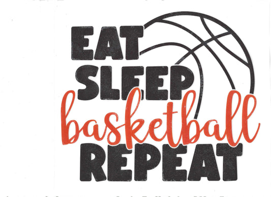 Eat Sleep Repeat Basketball