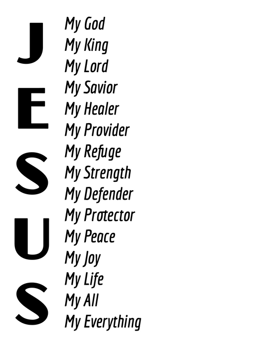 my jesus